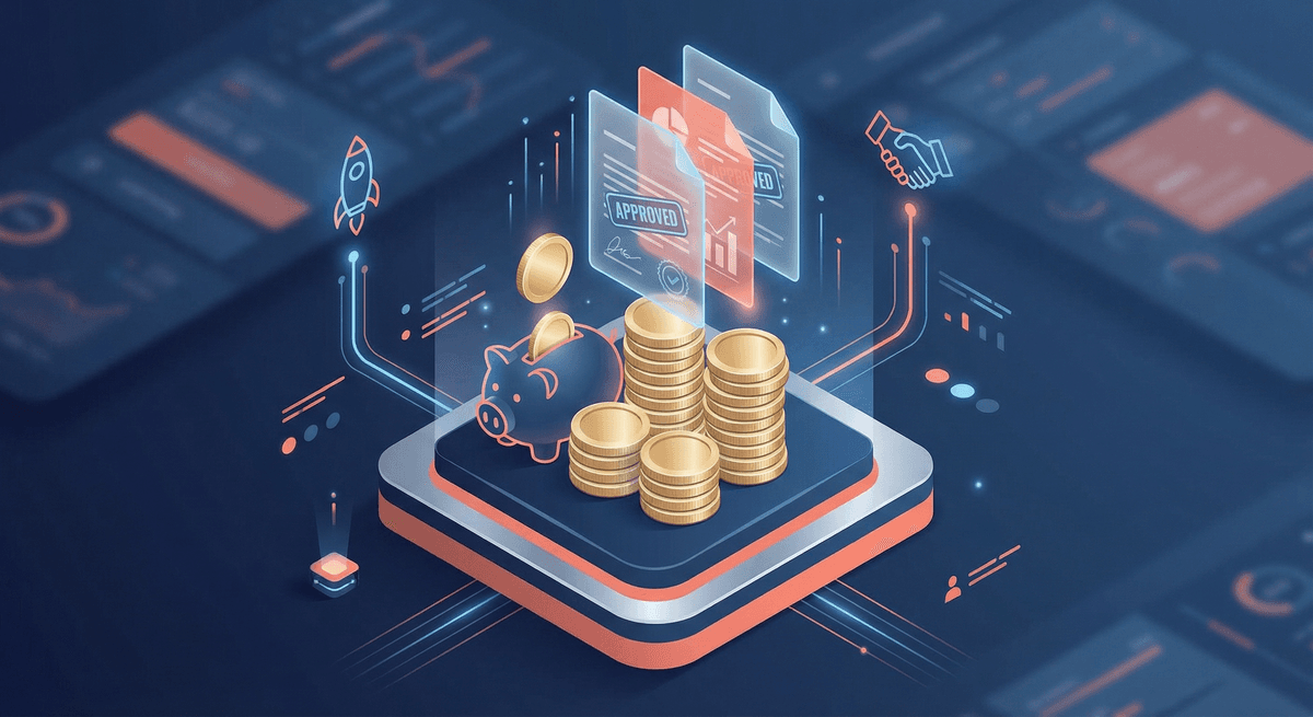 AskFund dashboard showing matched funding opportunities with confidence scores